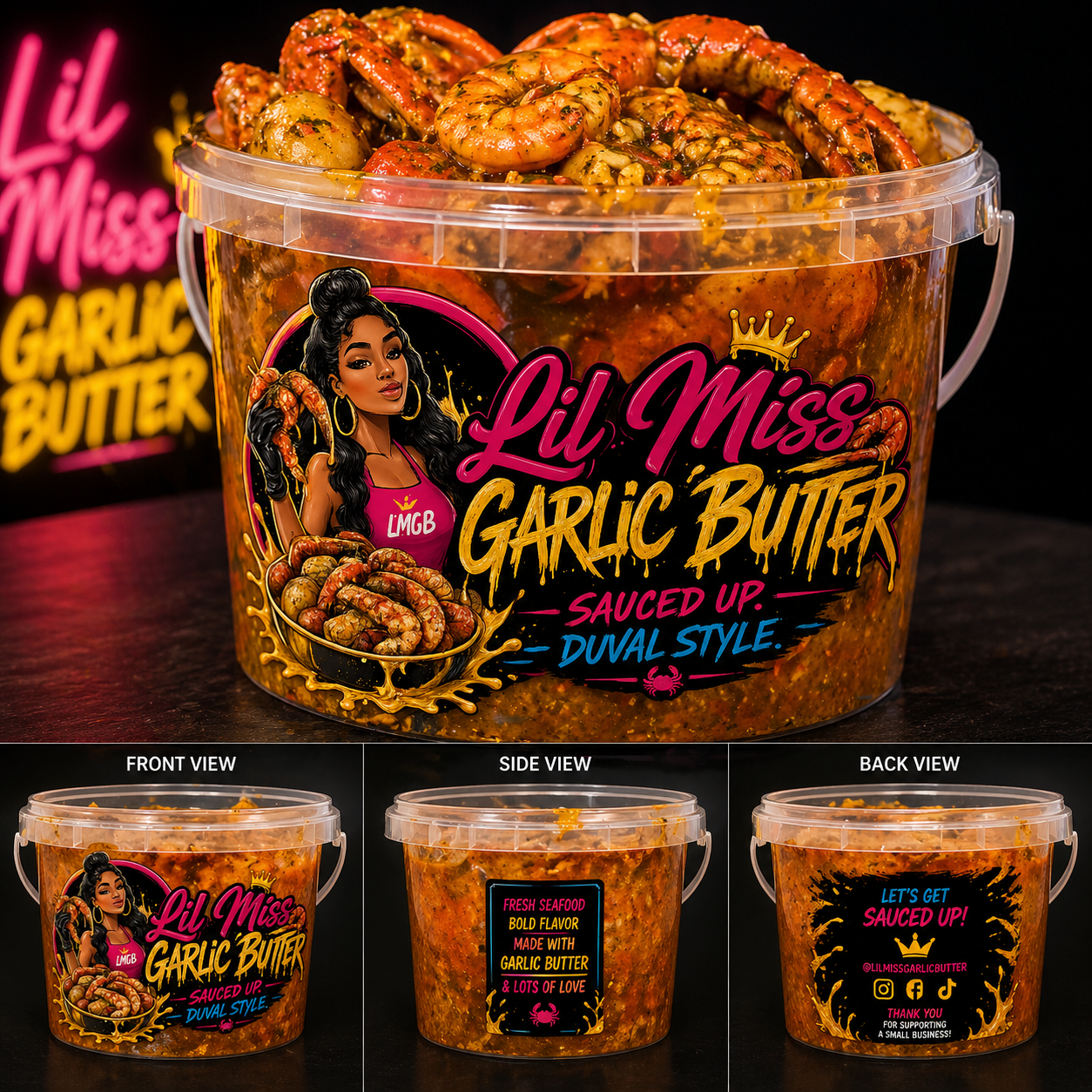 LMGB sauce bucket